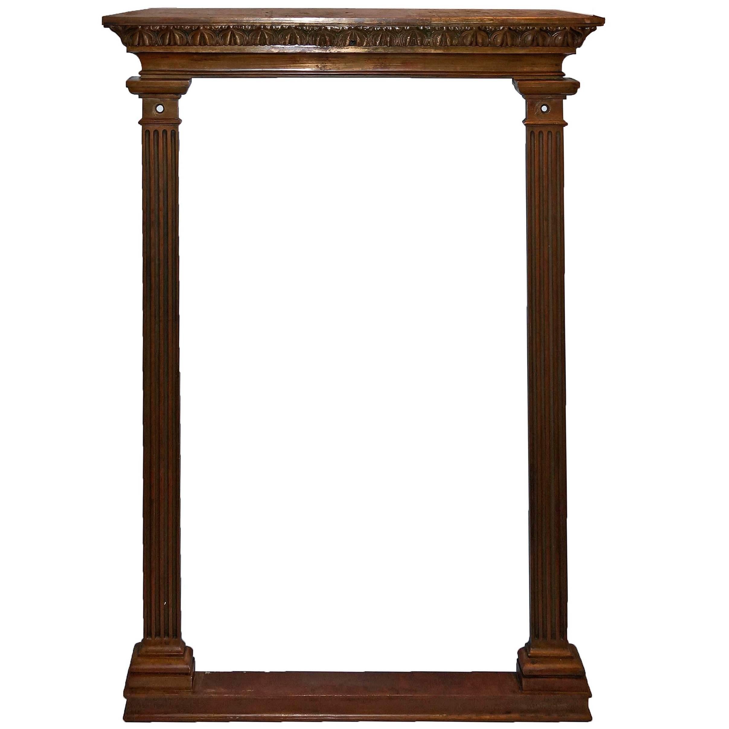 Large Bronze Greek Revival Style Frame For Sale