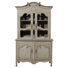 French Early 19th Century Painted Wood Buffet à Deux-Corps