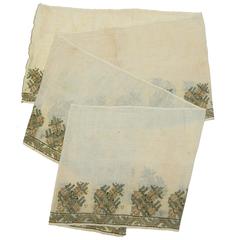 Ottoman Turkish Embroidered Panel 5