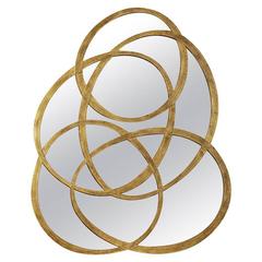 Signs Mirror in Renaissance Gold Wood Finish 3