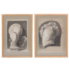 Framed Charcoal Drawings 10
