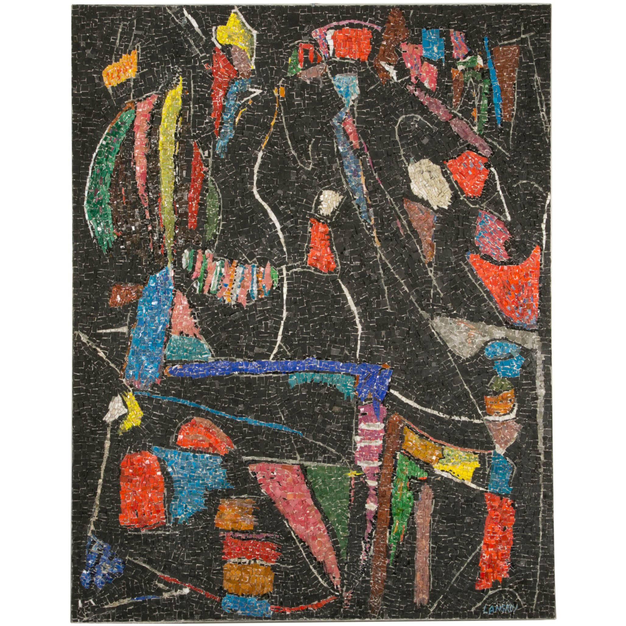 André Lanskoy, Mosaic "Black Background"