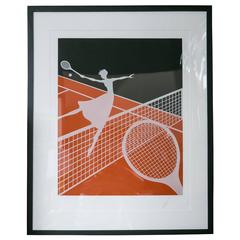 Erte "Love of Tennis Suite 1974" Limited Edition Serigraph