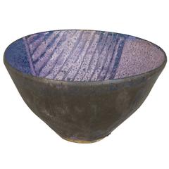 Early Ruth Duckworth Stoneware Bowl