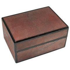 Shagreen Jewelry Box