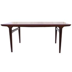 Johannes Andersen Table de salle à manger Stow Away Leaf & pieds