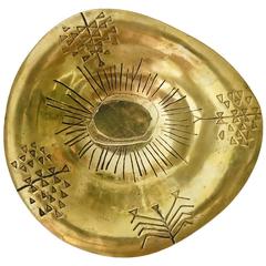 Tapio Wirkkala "Keskiyön Taikaa" Handmade Brass Bowl, 1952 5