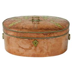 Early 20th Century Arts and Crafts Copper and Brass Box