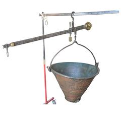 18th Century Italian Scale for Weighing Wheat