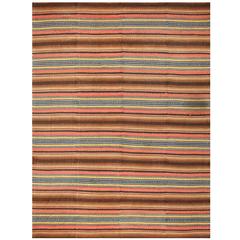 Beautiful Antique American Rag Rug 2