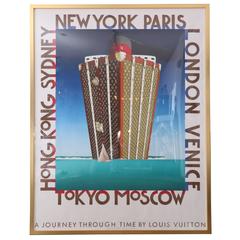 Vintage Journey Through Time Louis Vuitton Poster by Razzia