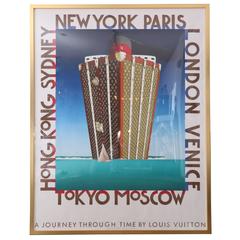 A Journey Through Time Louis Vuitton Large Poster by Razzia - l