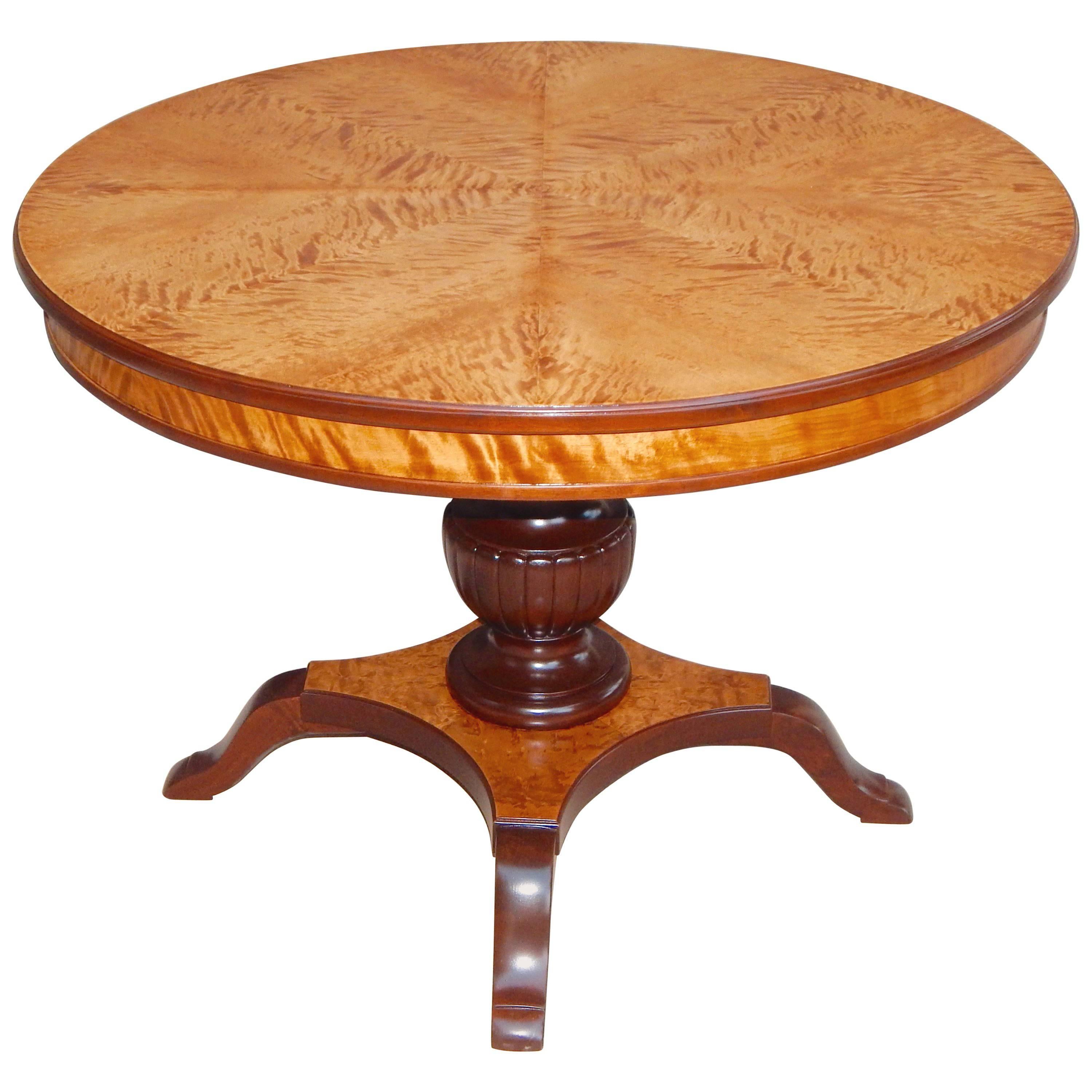 Swedish Art Deco, Biedermeier Revival Game Table, circa 1930