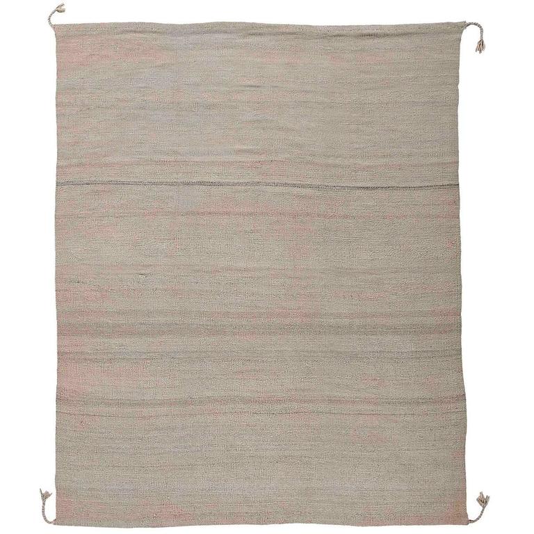 Moroccan Killim from Le Maroc Blanc Collection by Jan Kat For Sale