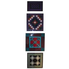 Collection of Four Rare Pennsylvania Amish Doll Quilts 10