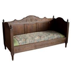 Antique French Oak Daybed