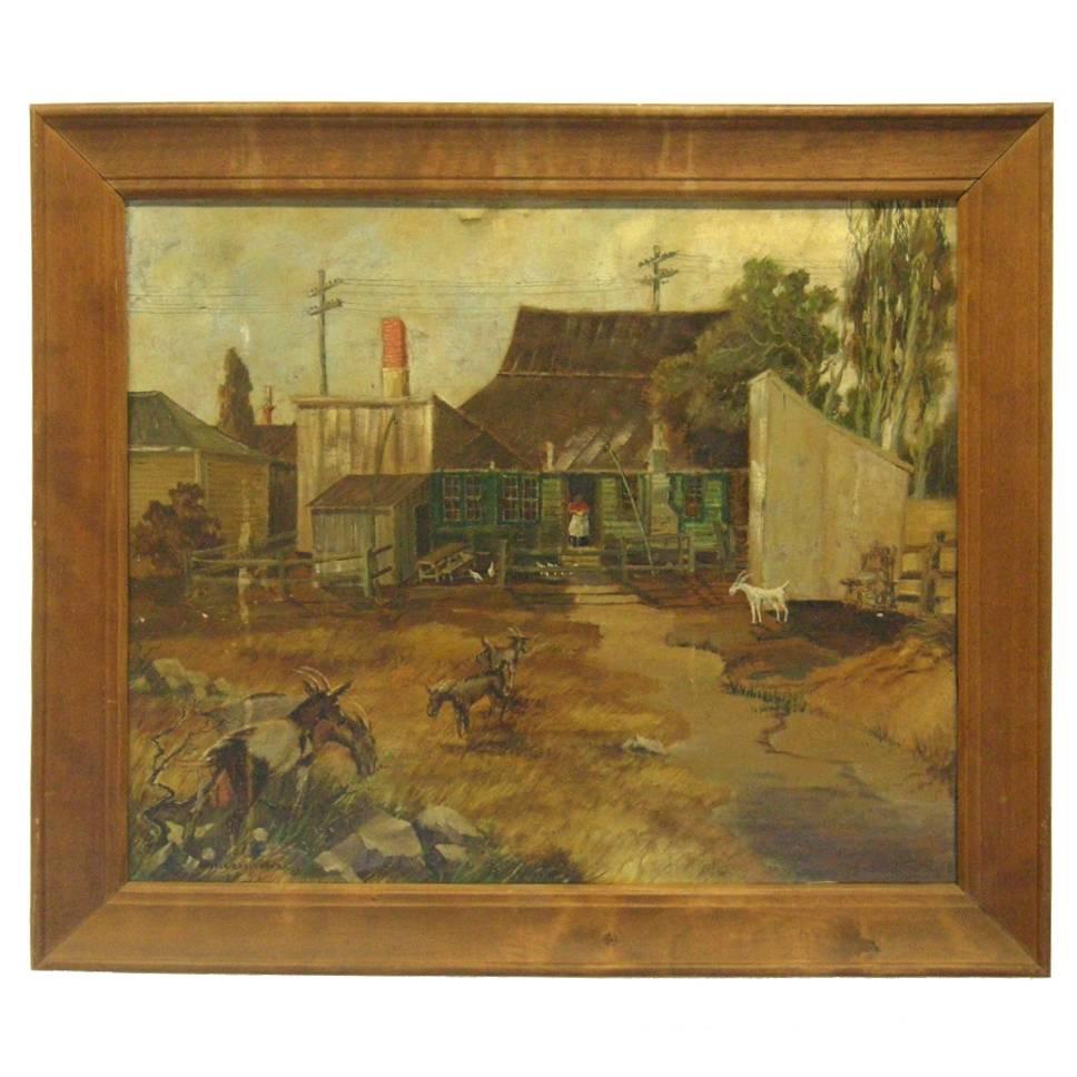 Pair of Old Paintings "Lavinia" from Tiziano For Sale at 1stDibs