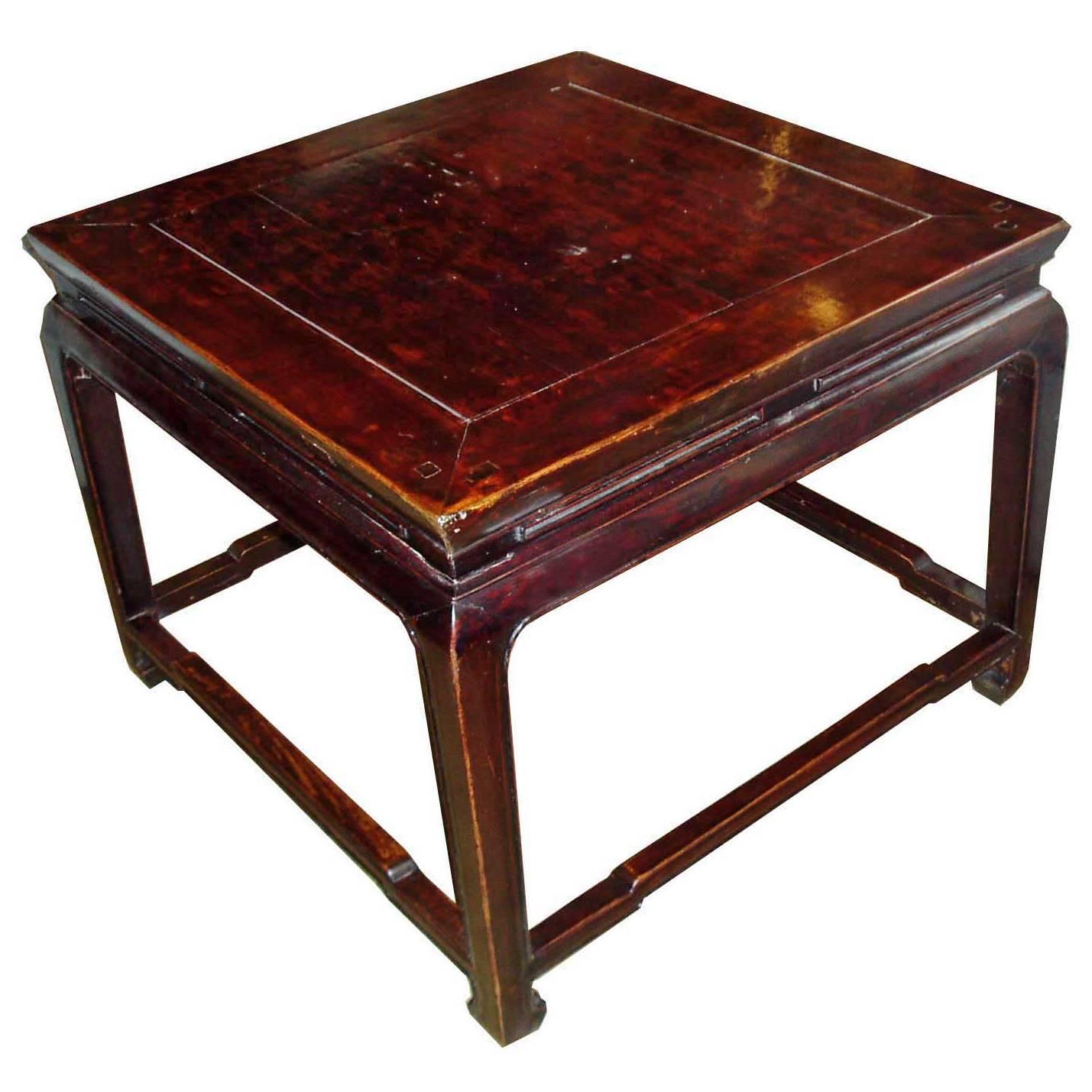 Square Coffee Table, Early 20th Century