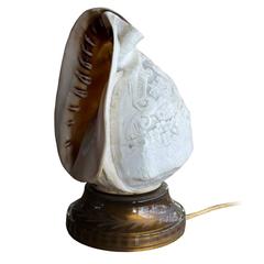 Antique Italian Sardonyx Cameo Lamp
