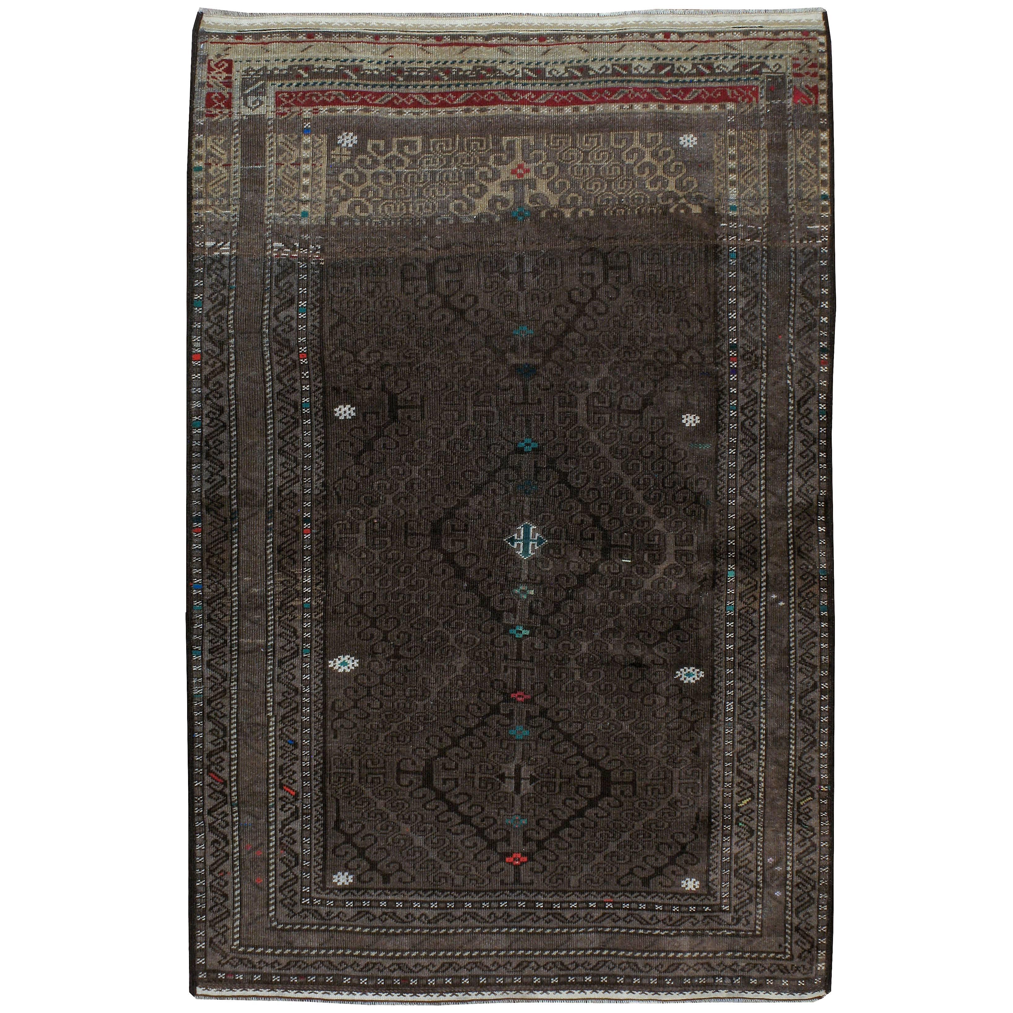 Vintage Persian Baluch Rug