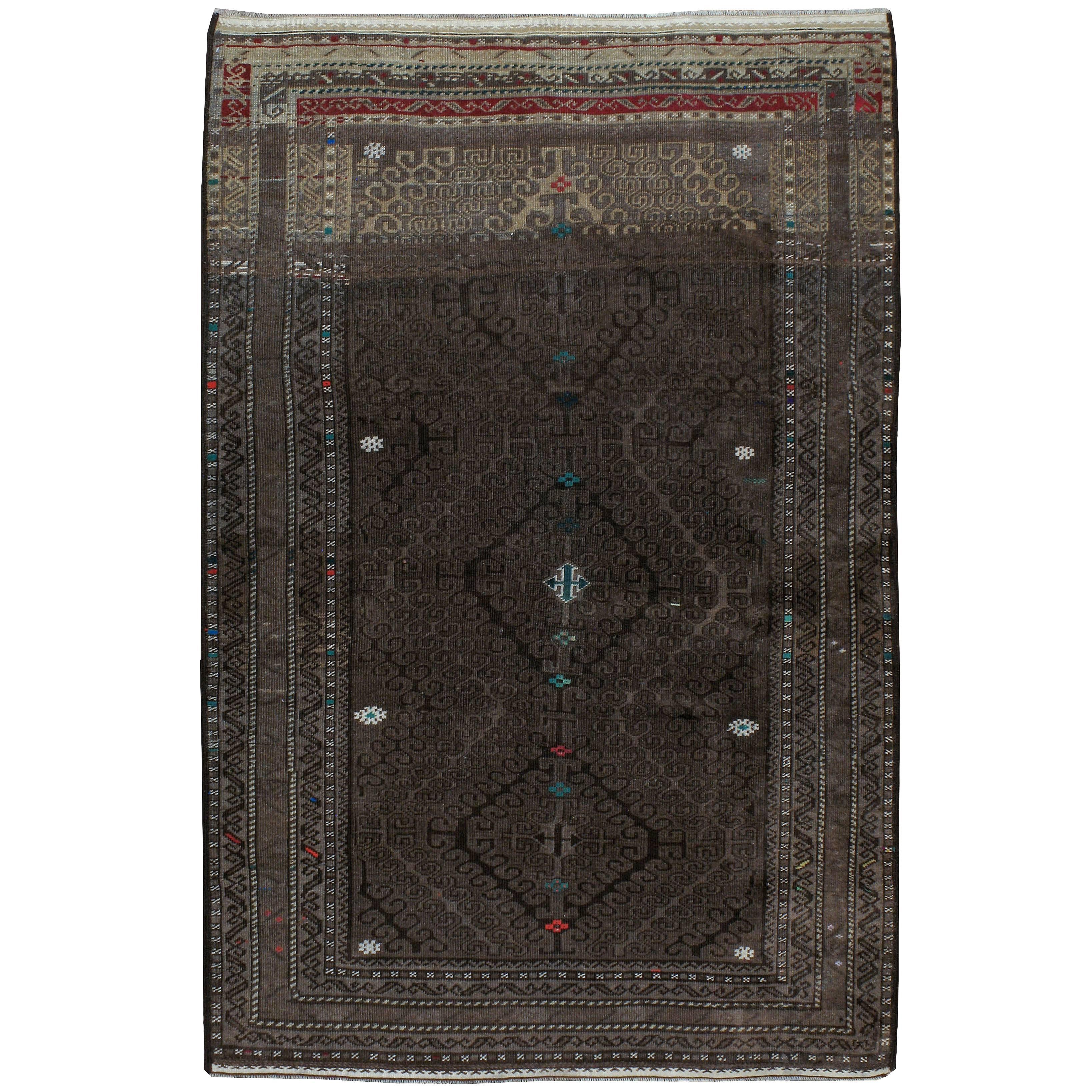 Vintage Persian Baluch Rug For Sale