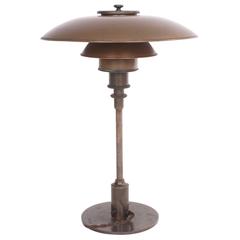 Poul Henningsen PH 3/2 Desk Lamp with Copper shades - dated 1926-28