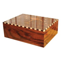 Art Deco Collection Custom-Made Humidor Desk Top Version