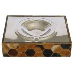 Mid Century Patterned Shell Ash Tray 2
