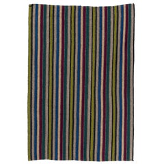 Striped Anatolian Kilim Rug