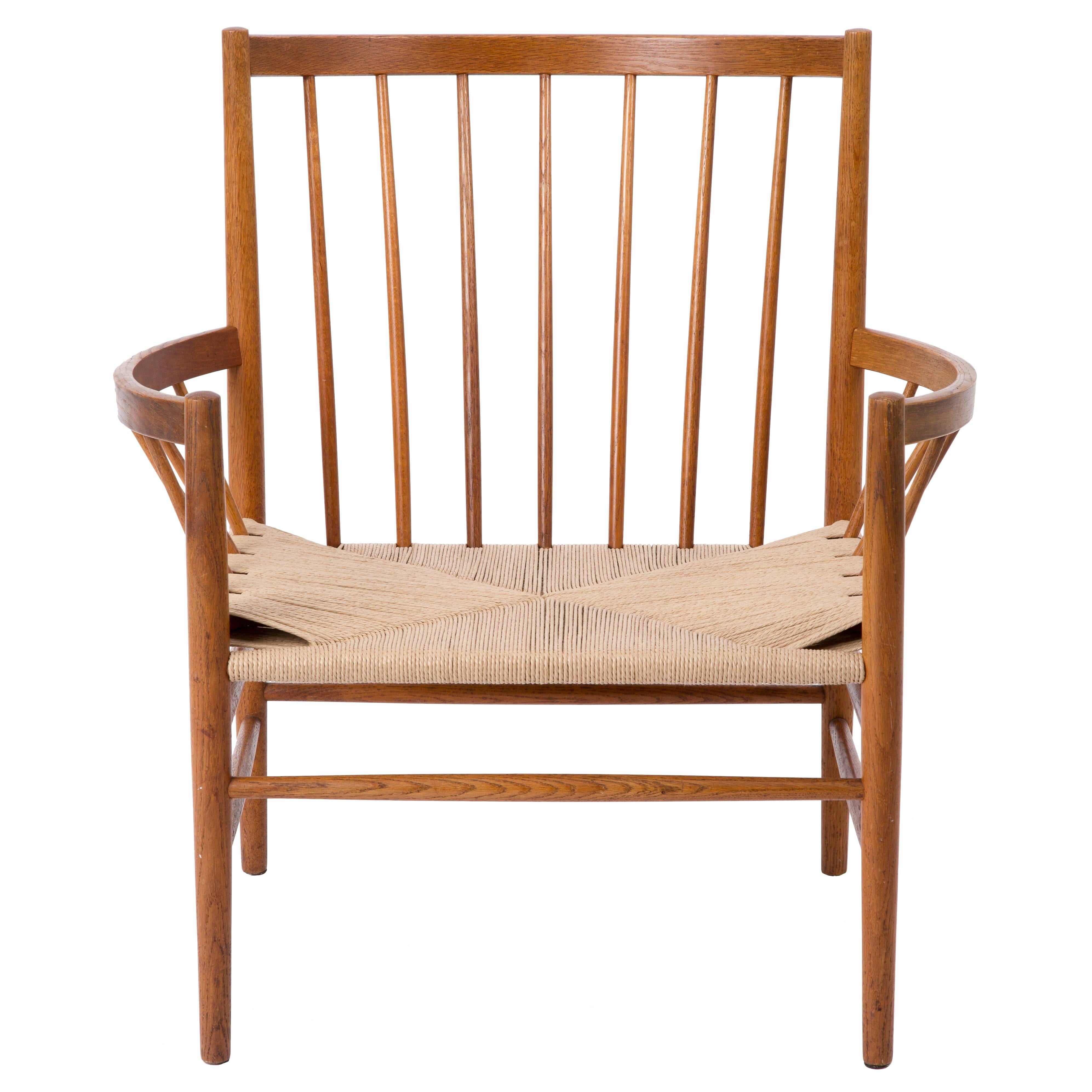 Baekmark Paper Cord Round Lounge Chair at 1stDibs