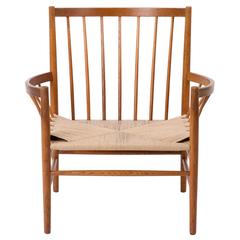 Jorgen Baekmark Paper Cord Round Lounge Chair