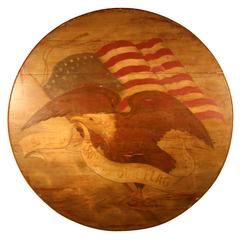 19th Century Wall Plaque Depicting an American Eagle and Flag 11