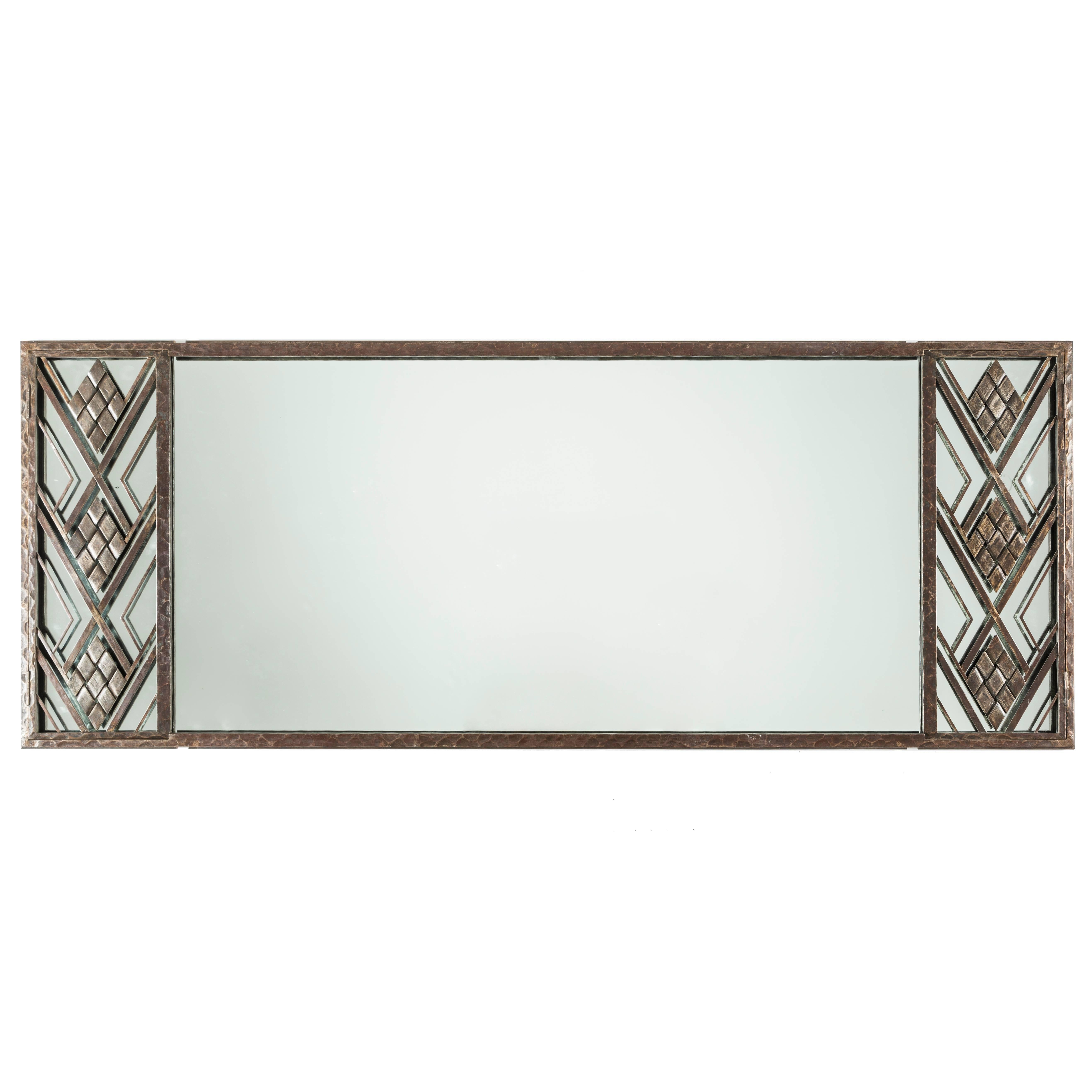 Welded Art Deco Period Mirror