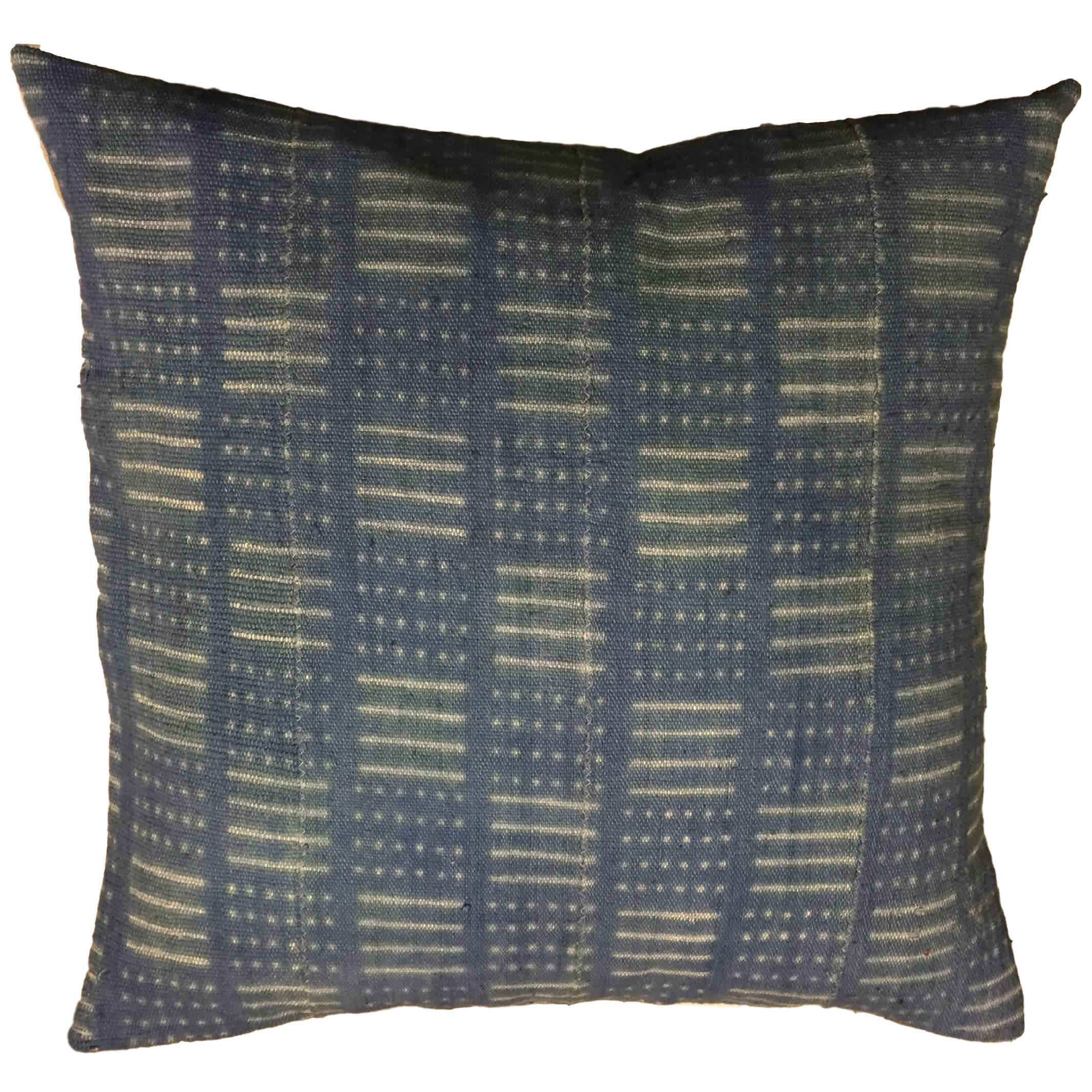 Pair of African Indigo Pillows