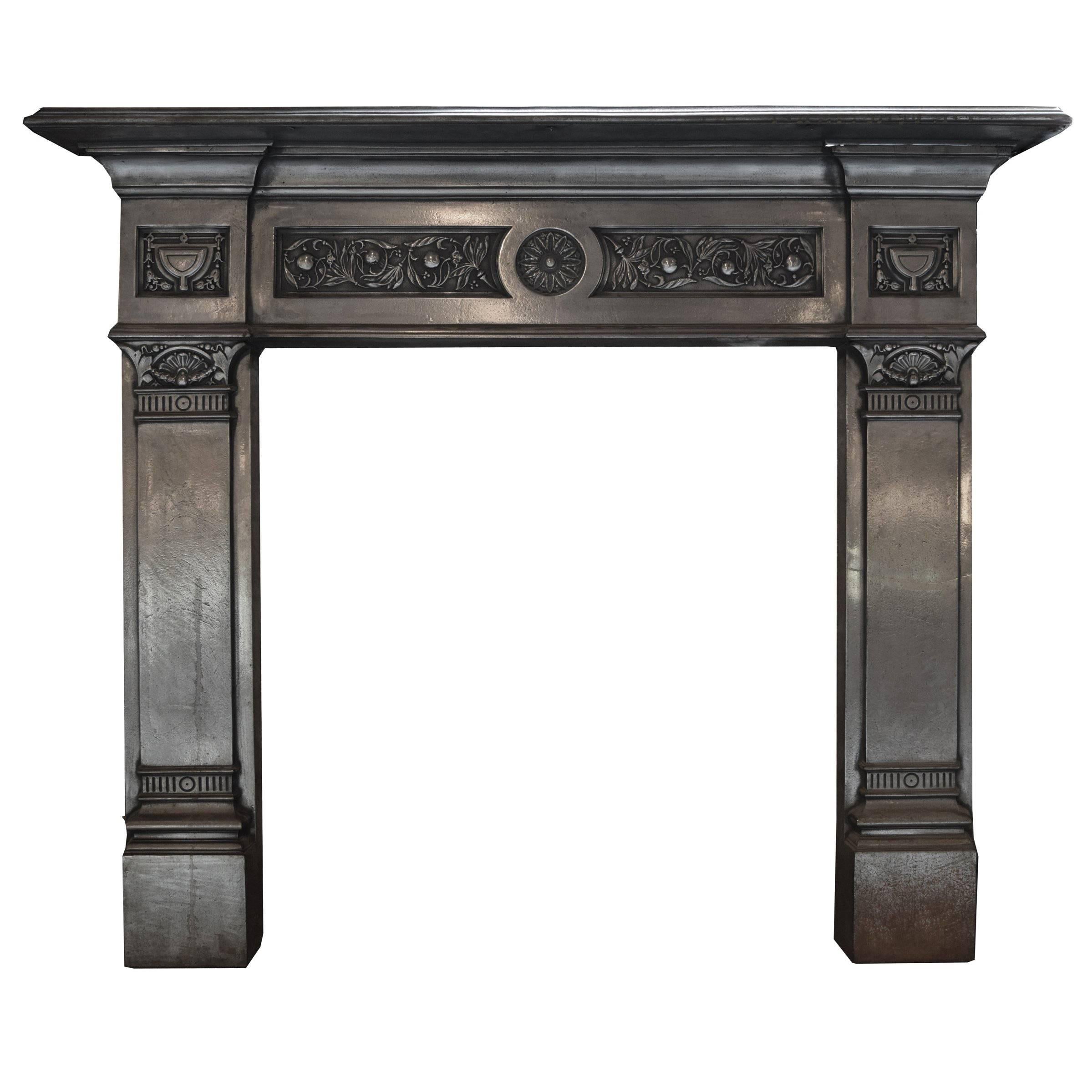 Cast Iron Fireplace Surround For Sale at 1stDibs