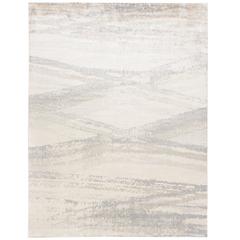 Hand-Knotted Stark Rug