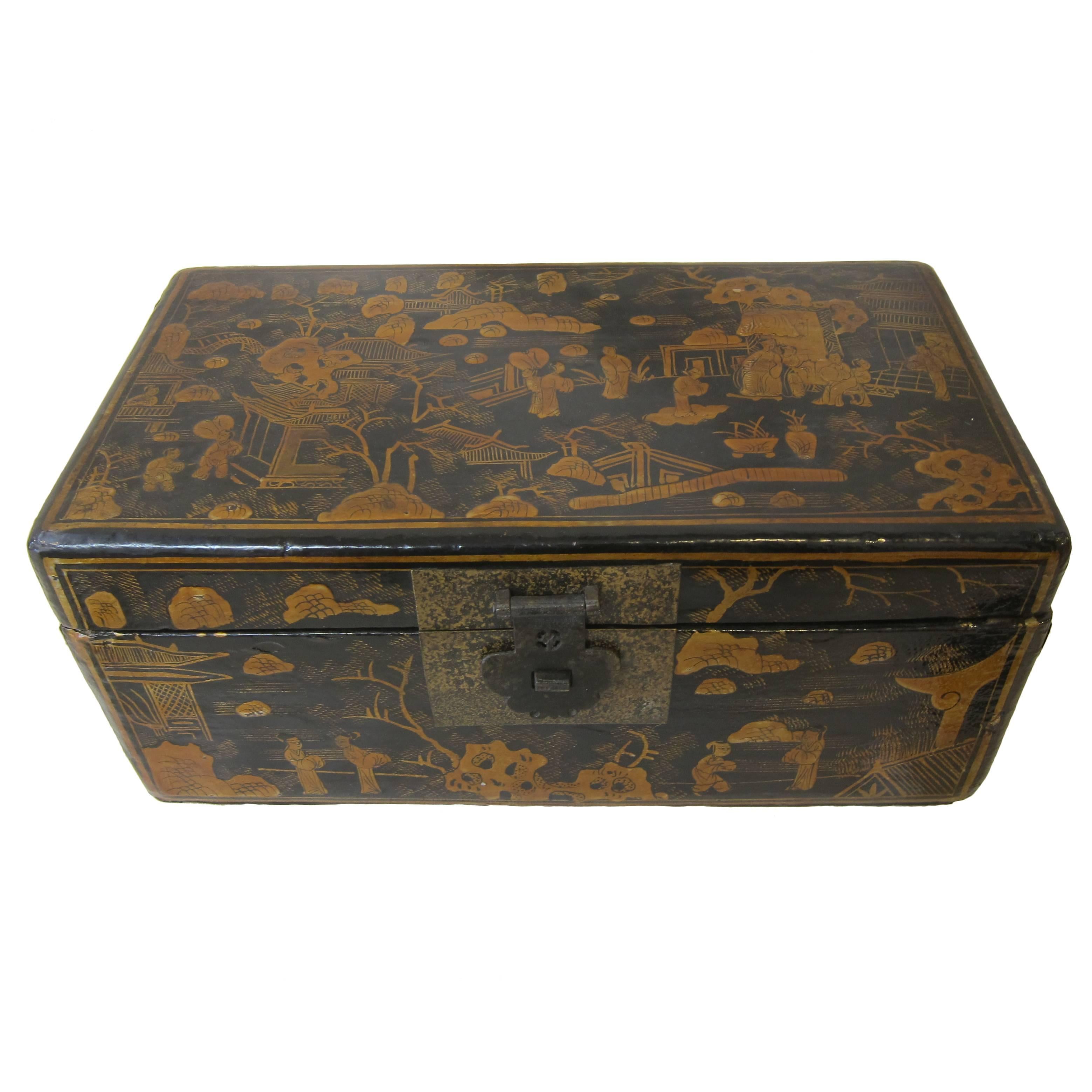 19th century Chinoiserie Box