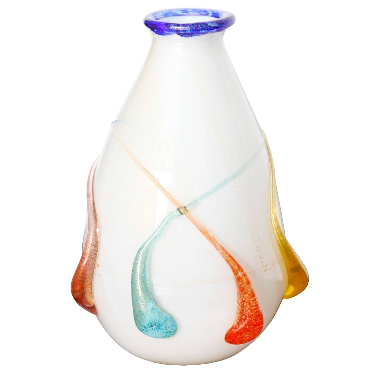 Studio Made Murano Glass Vase