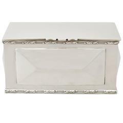 Sterling Silver Box, Antique Edwardian 3