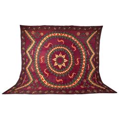 Uzbek Embroidery or "Suzani", Central Asia, Late 19th Century