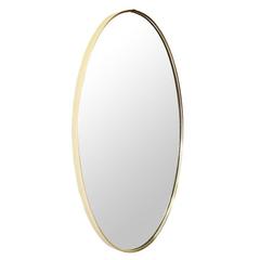 1960s Elongated Oval Mirror