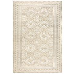 Hand-Knotted Stark Rug