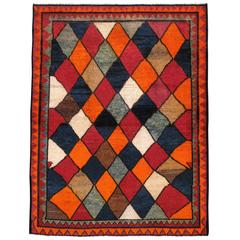 Vintage Persian Gabbeh Rug 10