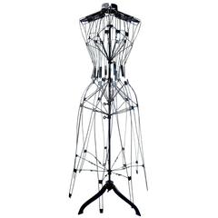 Rare and Complex 1881 Full Body Wire Dress Form