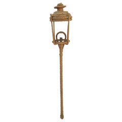 Oversized Wall Lantern Sconce by Audoux & Minet, France, 1960s
