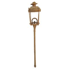 Oversized Wall Lantern Sconce by Audoux & Minet, France, 1960s 9