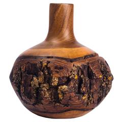 Wood Bark Vase