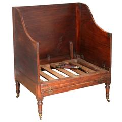 Antique Georgian Chair Bed by Butler