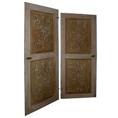 Antique Lacquered Door