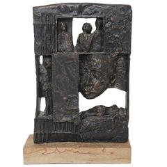 Poignant William Meyerowitz Figural Sculpture 5